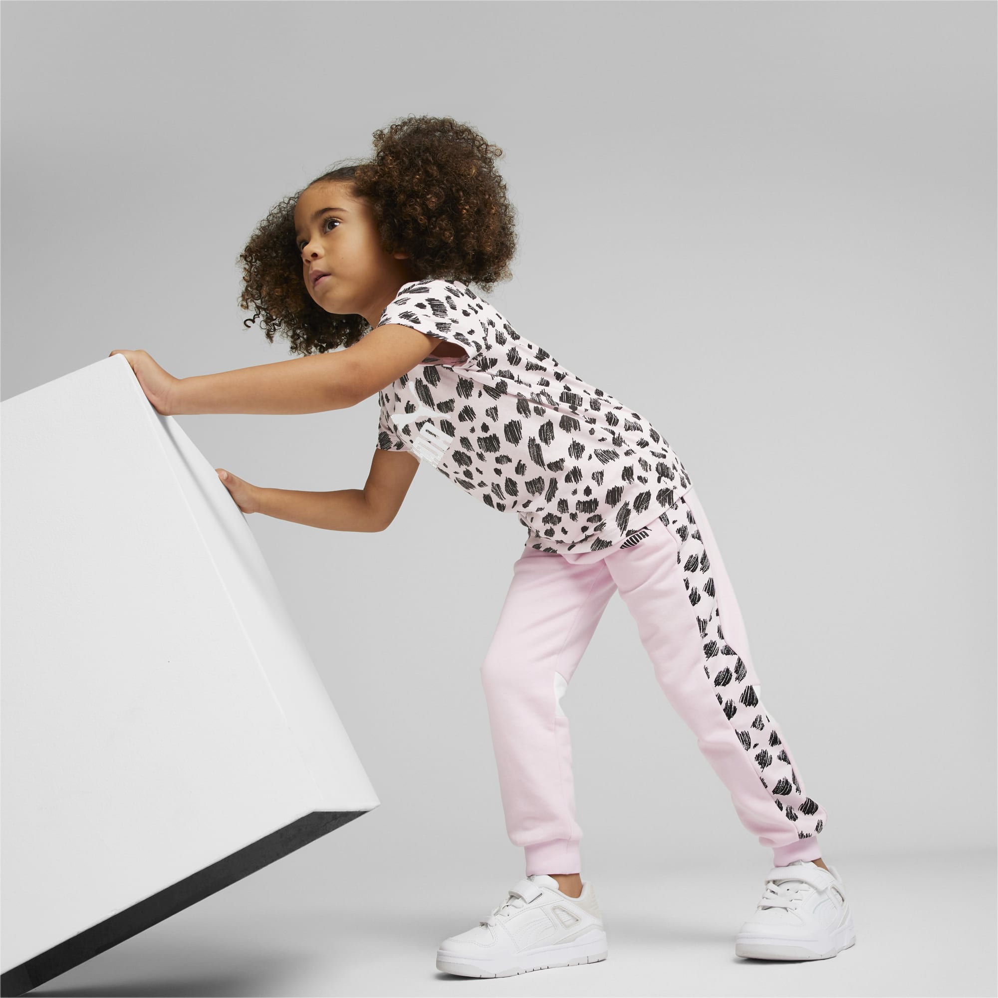 Essentials PUMA Mates Sweatpants Kids Pearl Pink PUMA Shop